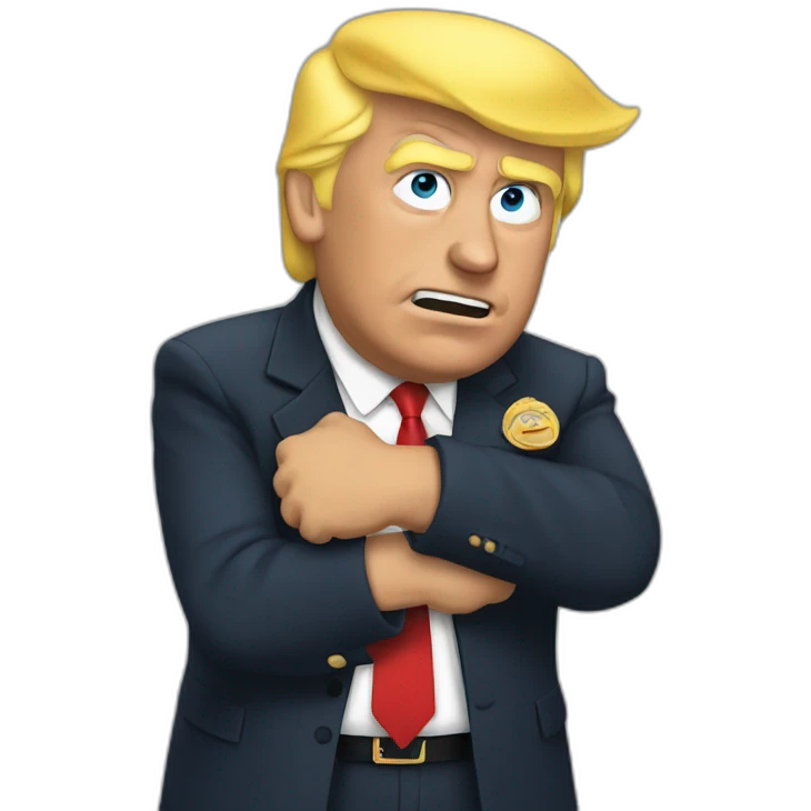 trump-in-handcuffs emoji