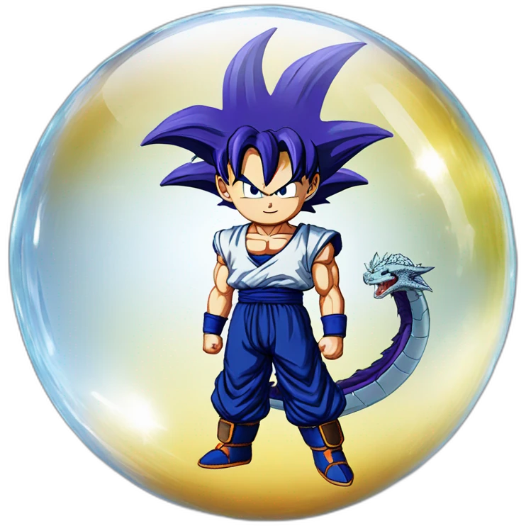 Boule de cristal dragon ball  emoji