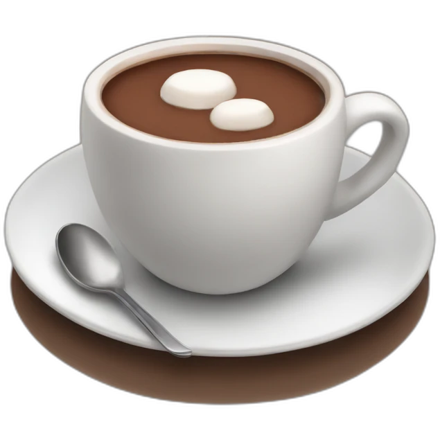 hot chocolate emoji