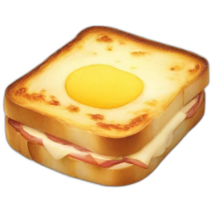 Croque monsieur emoji
