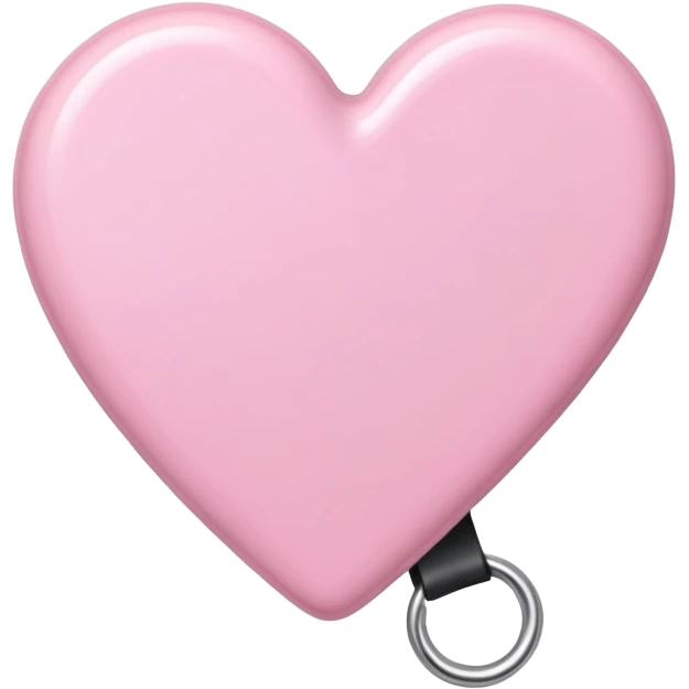 light pink hair clip emoji