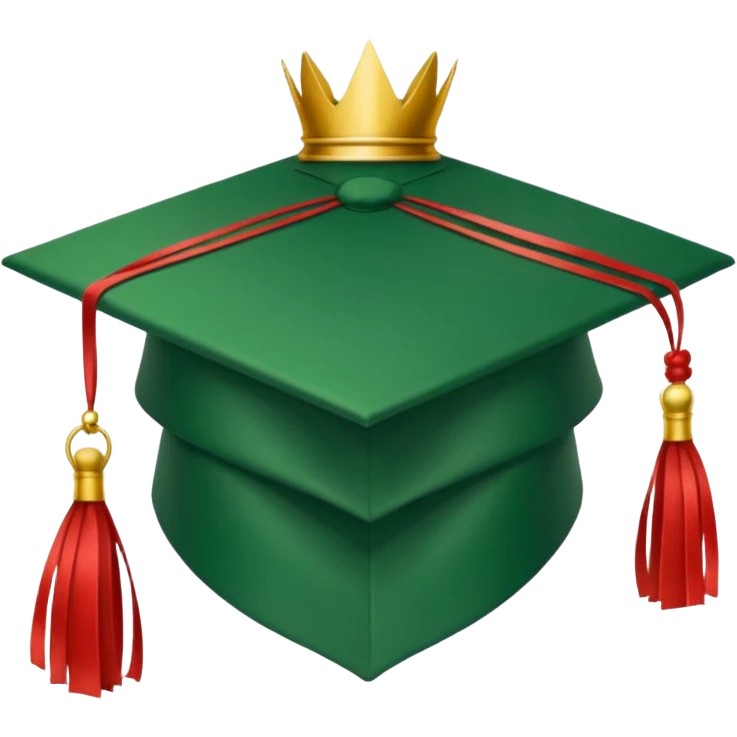 Corona d’alloro laurea  con nastro  emoji