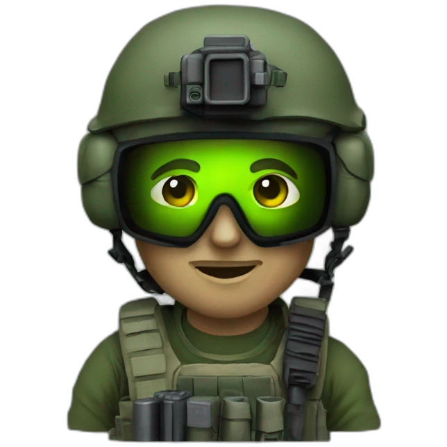devgru wearing night vision emoji