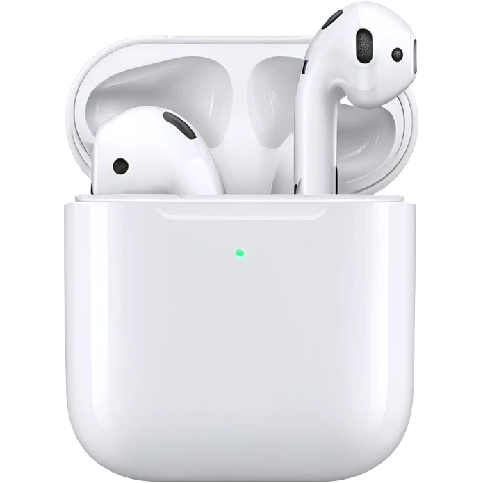 Apple AirPods wireless earbuds emoji