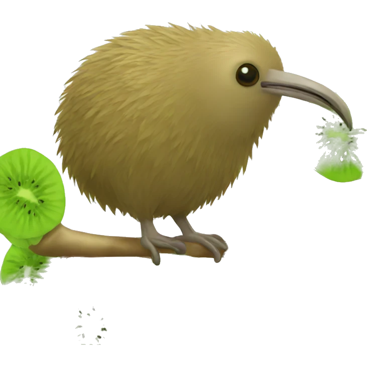 Kiwi bird emoji