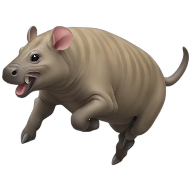 Babirusa Jumping emoji