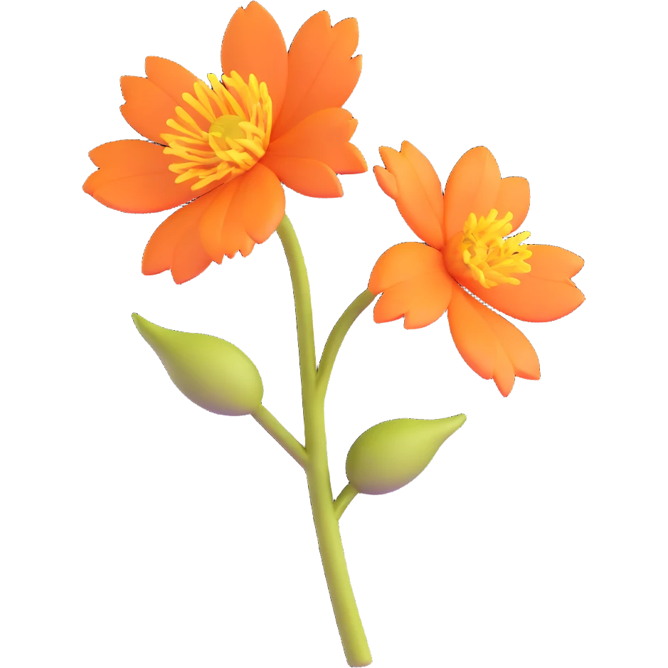 withered flower emoji