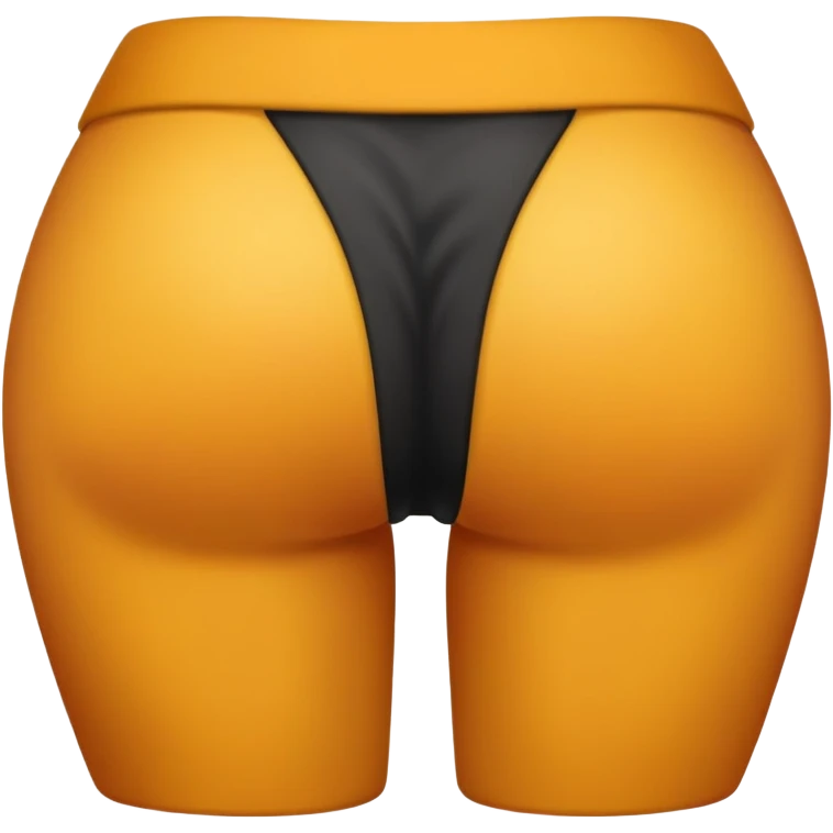 hair on buttocks emoji