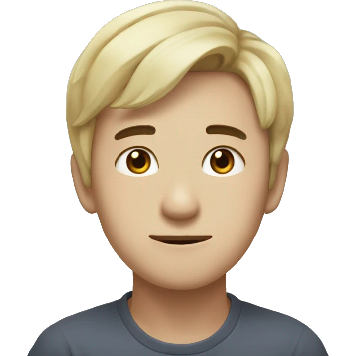 고민하는 사람 emoji