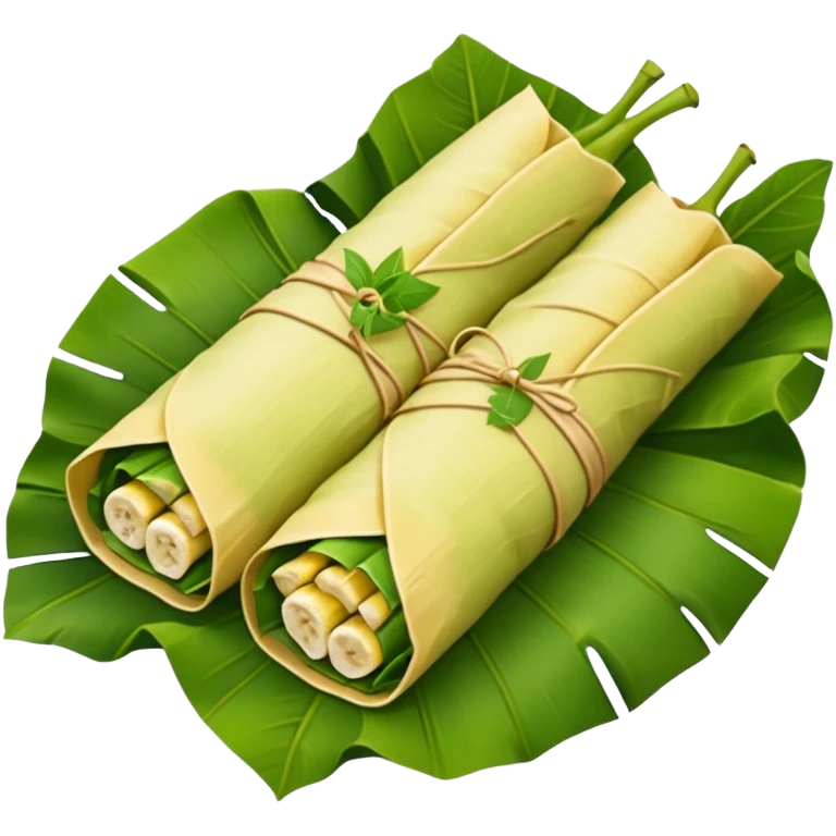 Tamal tolimense verde emoji
