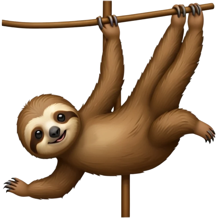 Sloth pole dancing  emoji