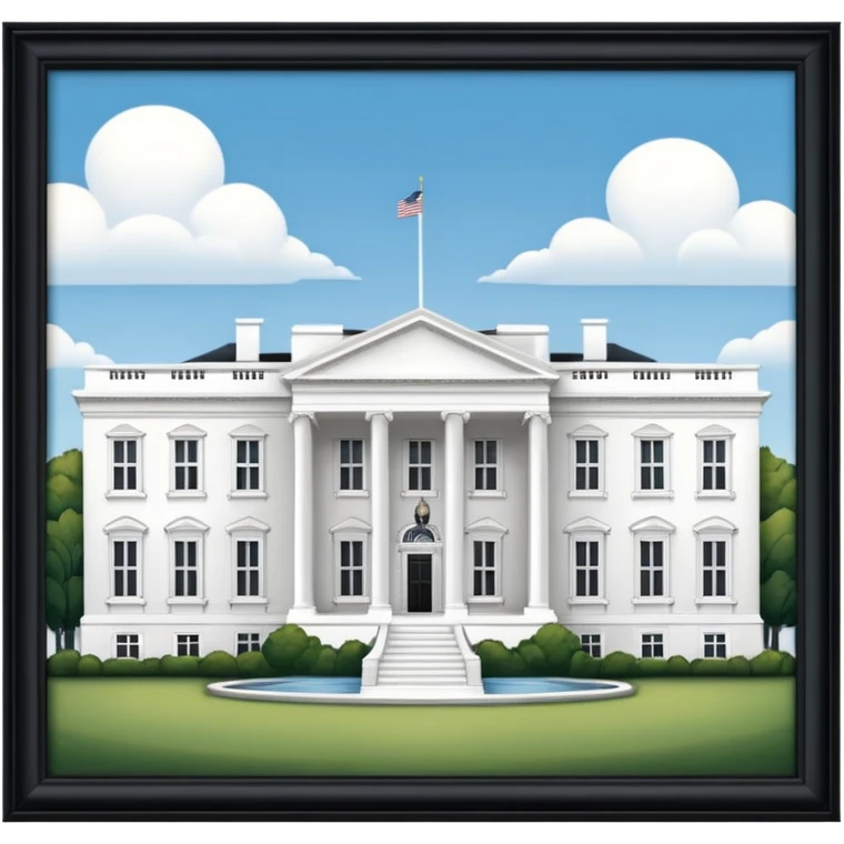 the white house emoji