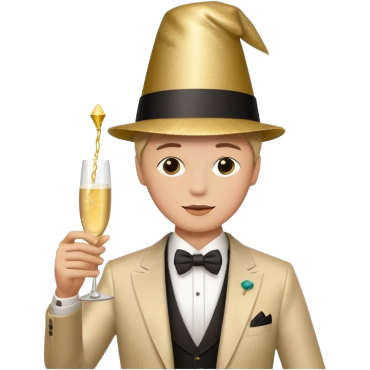 Great gatsby birthday emoji