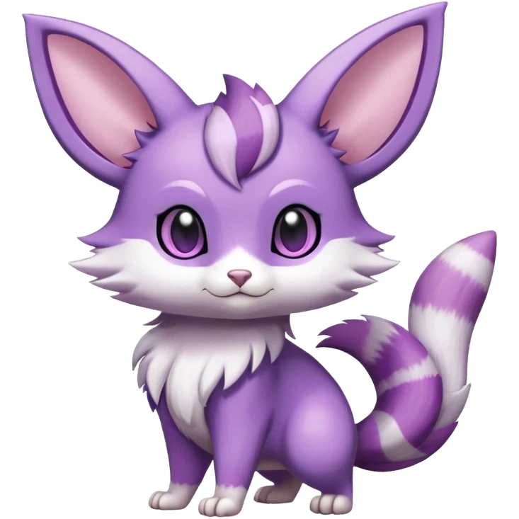 Shiny Furret-Espeon-Hybrid (Full body) emoji