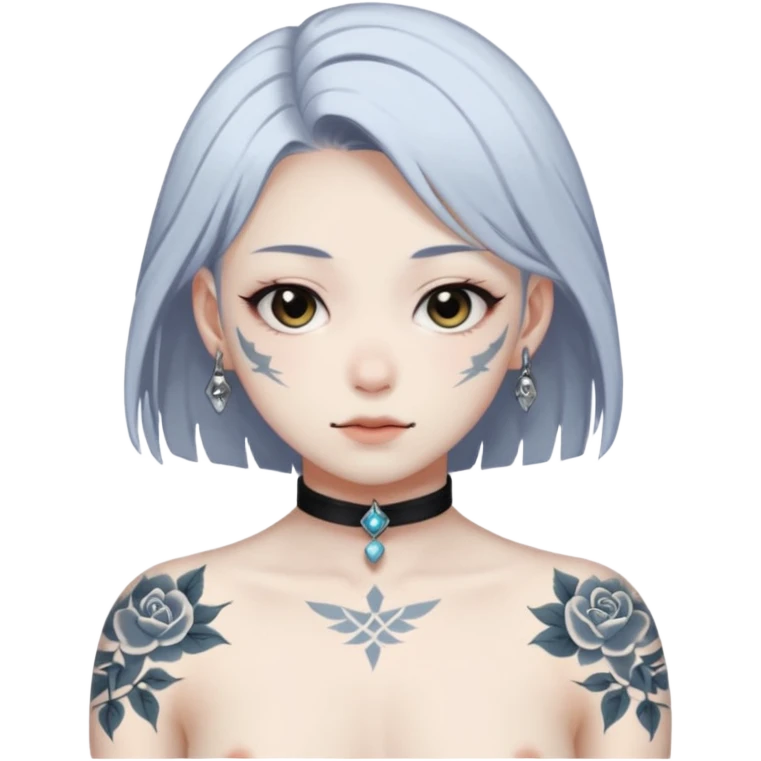 Sukuna megumi form white tatoos emoji