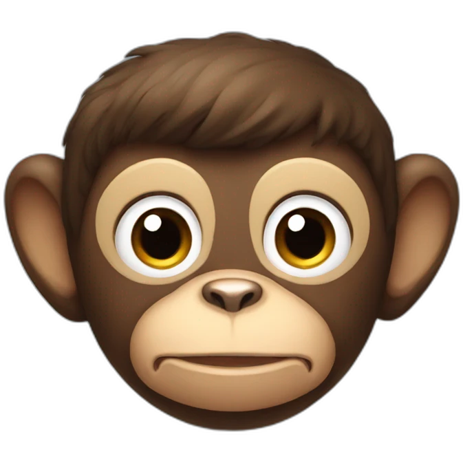Superman monkey emoji