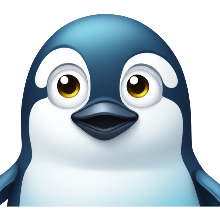 ice penguin little cute emoji