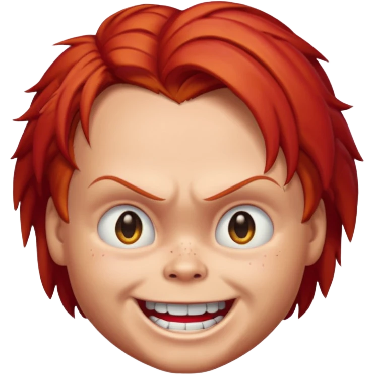 Un emojin de chuky emoji