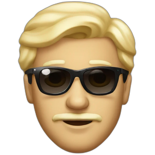 Staline with sunglasses emoji