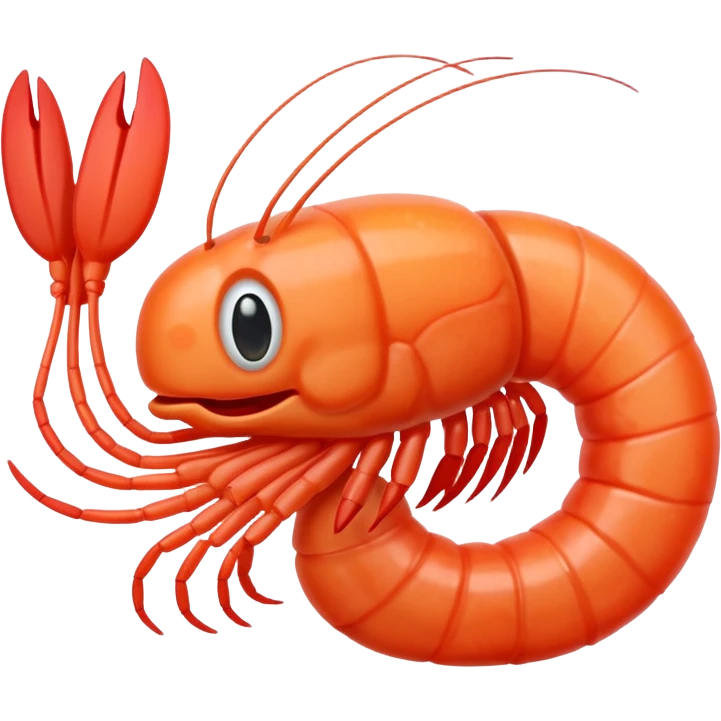 Shrimp that is dumb emoji
