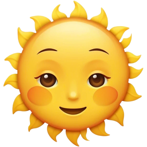 Sunny emoji