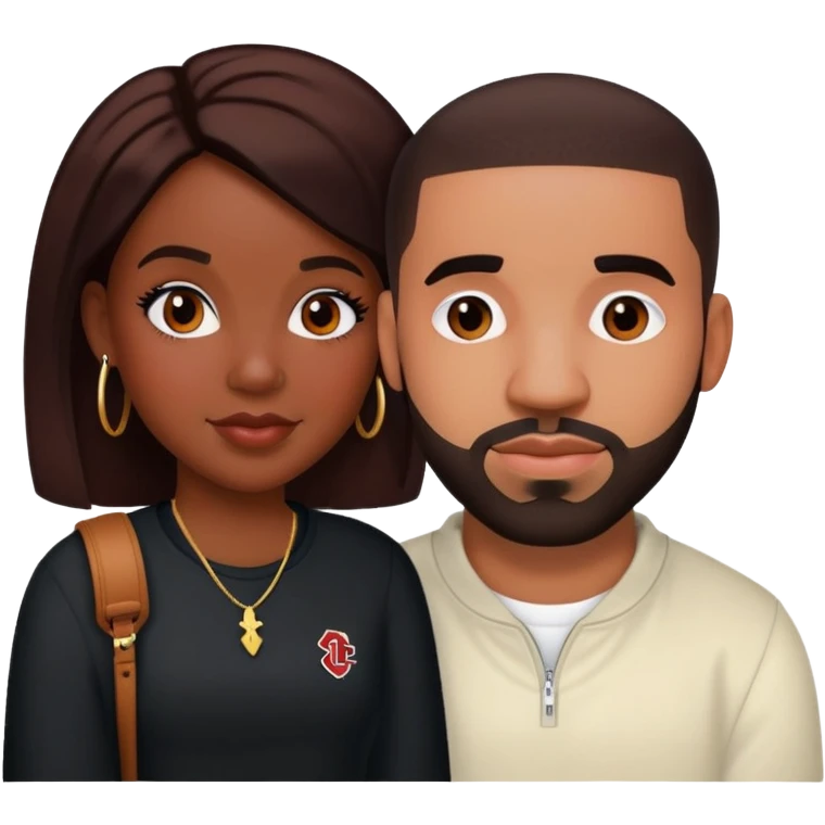 Mia Rucker with drake emoji