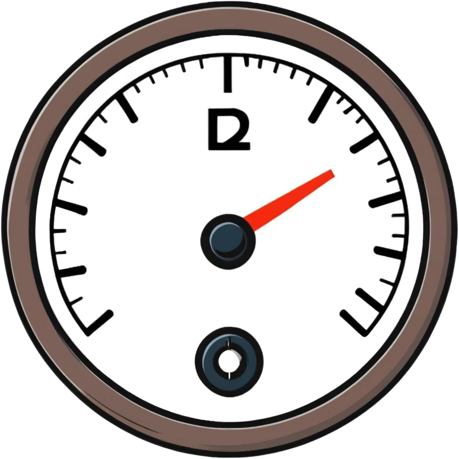 broken pressure gauge emoji
