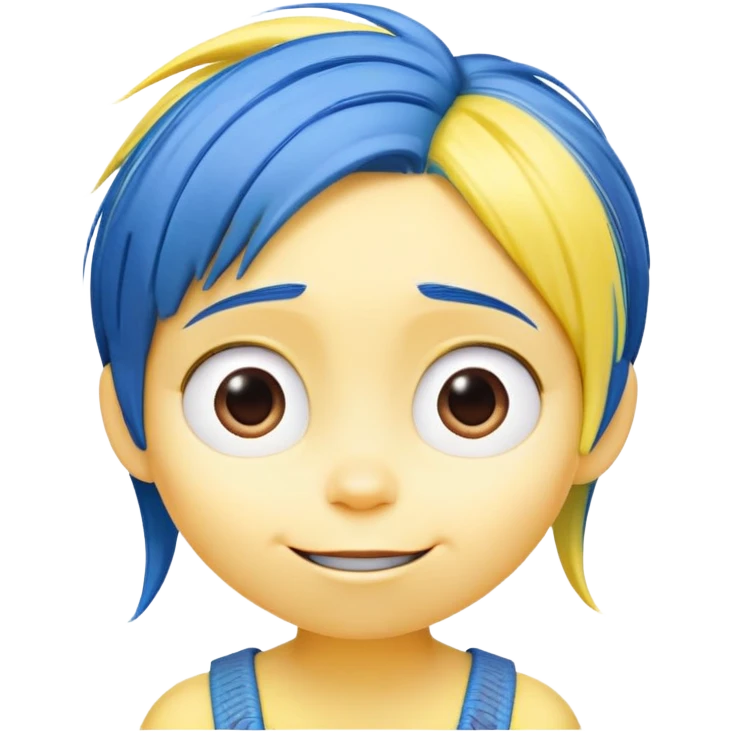 Joy character from Inside Out movie emoji