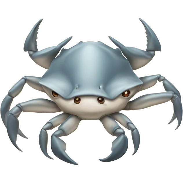 Shark crab emoji