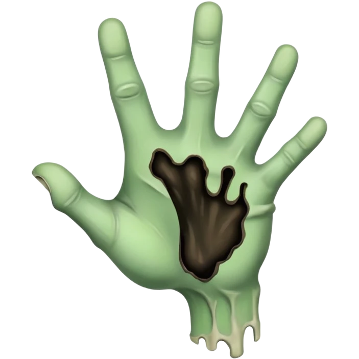 Gangrene thumbs up emoji
