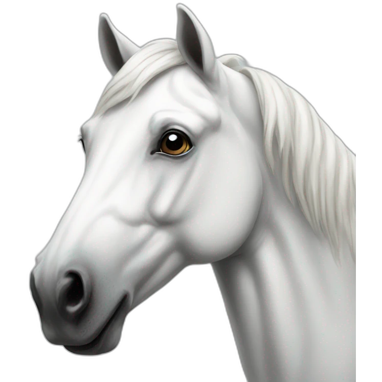 white horse emoji