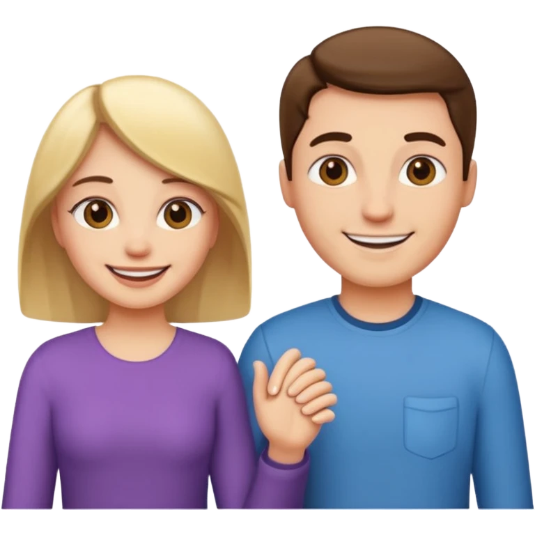 can they hold hands? emoji