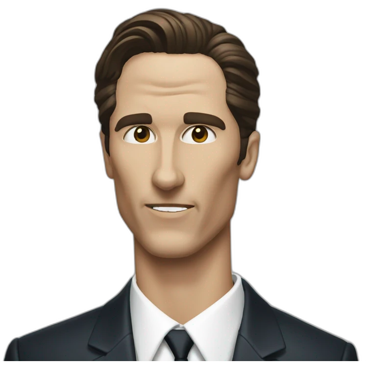sigma face american psycho emoji