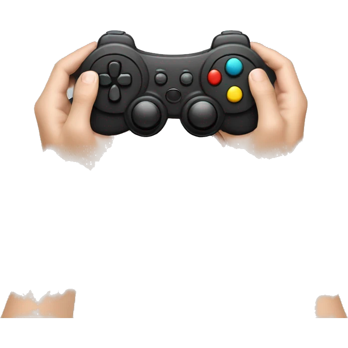 joystick in hands emoji