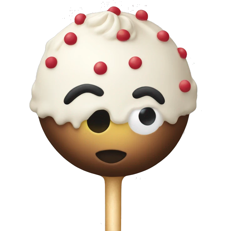 Cake pop emoji