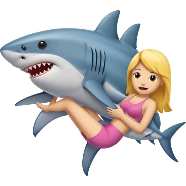 Shark have anal sex with girl emoji
