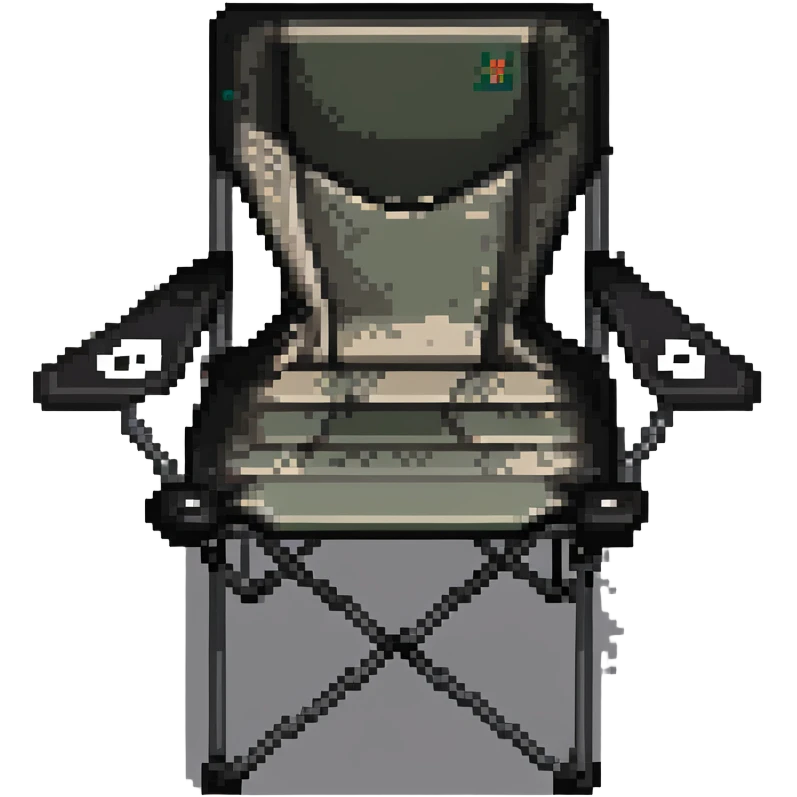 folding camping chair emoji