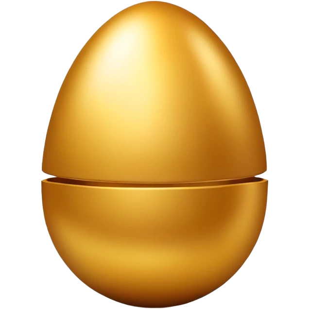 golden easter egg emoji