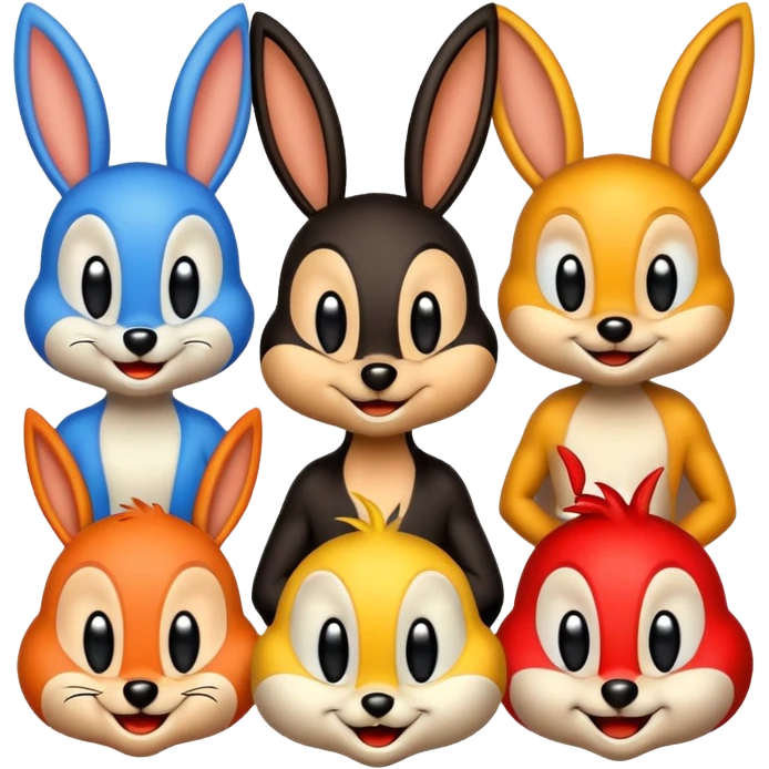 looney tunes thats all folks emoji