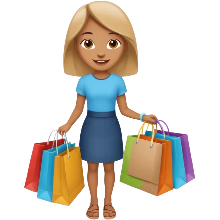 shopping emoji