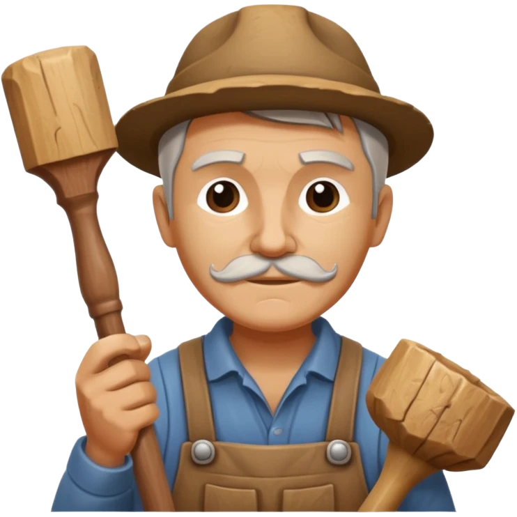 Wood Carving Craftsman emoji