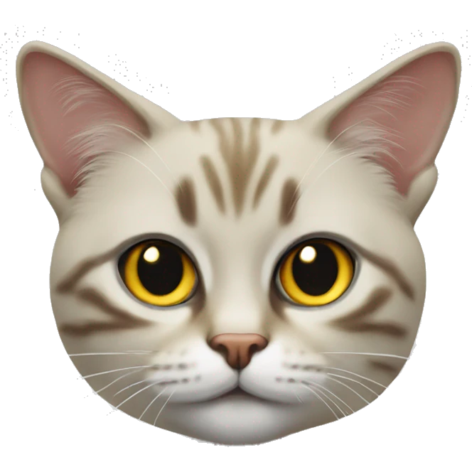 yemek yiyen kedi emoji