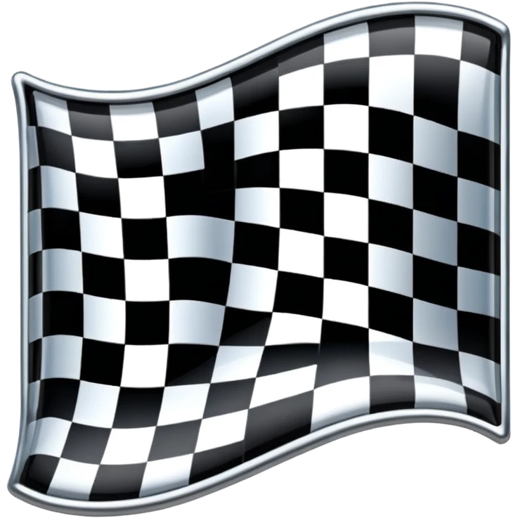 sorayama Chequered flag emoji