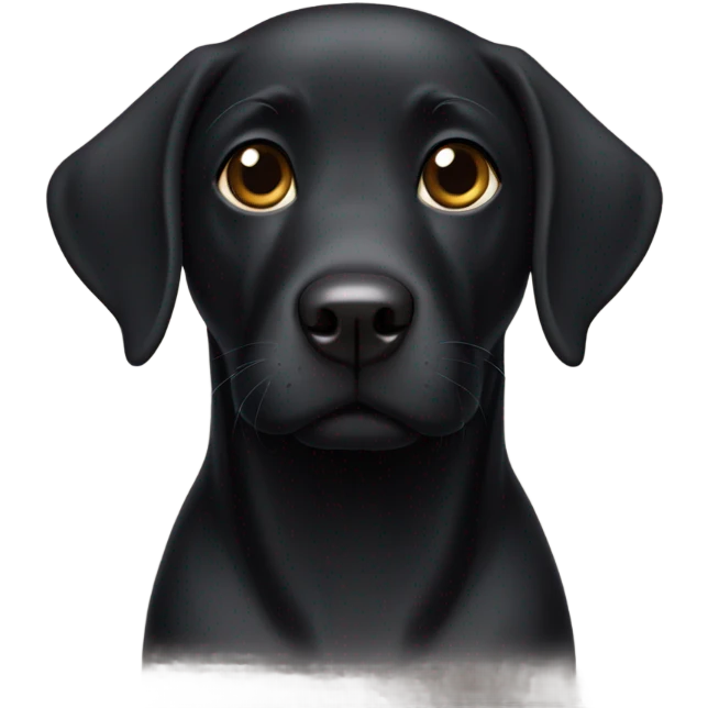 Black Lab emoji