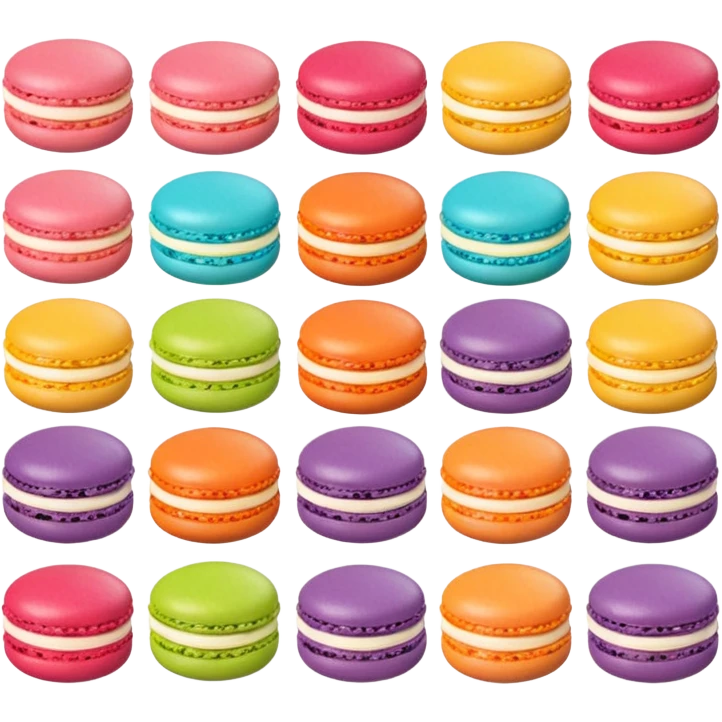 make a macarons emoji