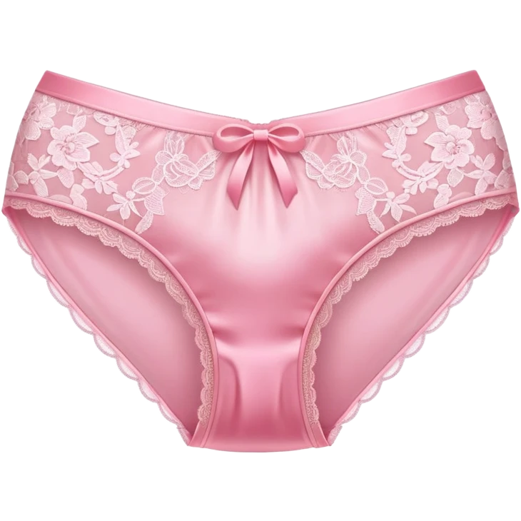 Pink women's underwear emoji
