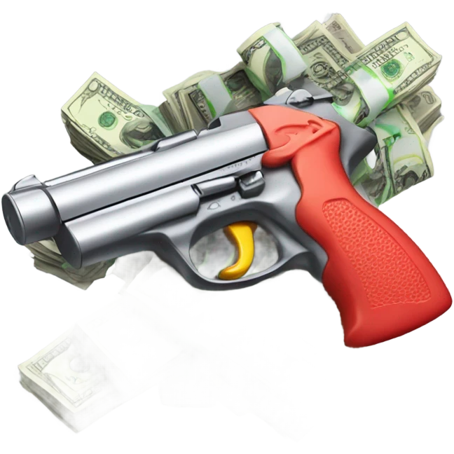 money gun emoji
