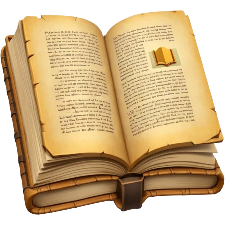 open old book low poly emoji