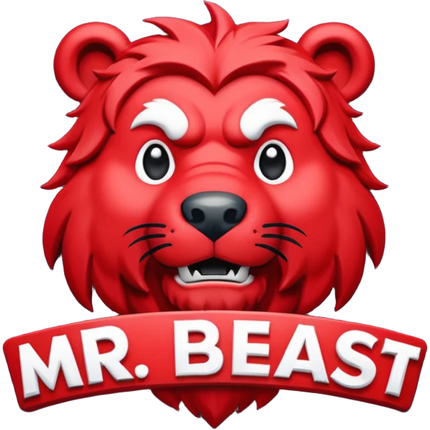 Mr. beast channel logo emoji