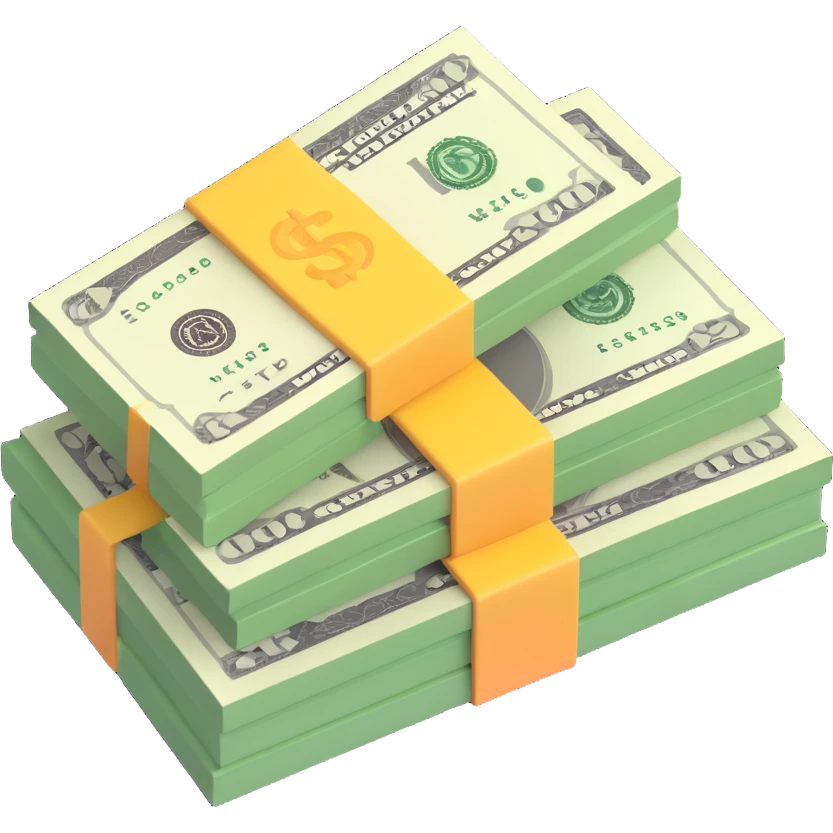 money on bank account emoji